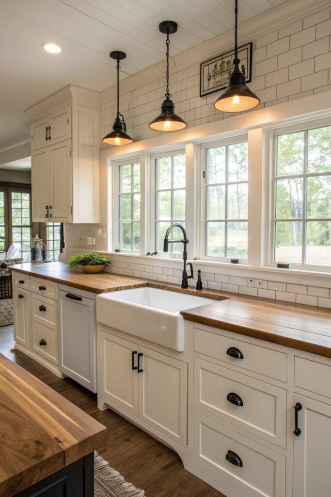 12 Inspiring Farmhouse Kitchen Design Ideas That Feel Warm & Timeless 12 Inspiring Farmhouse Kitchen Design Ideas That Feel Warm & Timeless